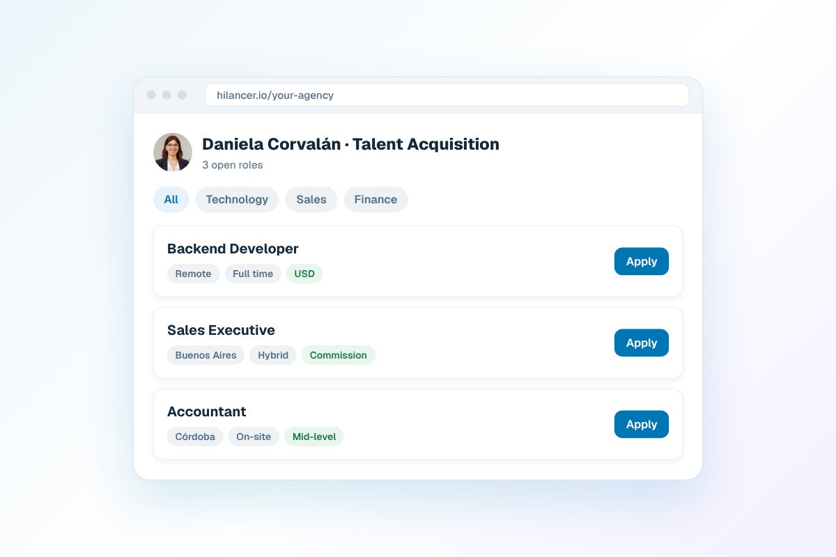 Own Job Board for Recruiters and Agencies