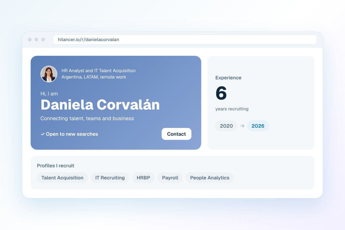 Recruiter Portfolio: Your Free Professional Page